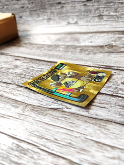 Kangaskhan - Gold Foil - Vintage 1998 Pokemon Amada Sticker Seal - Image 5