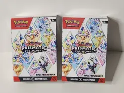 Pokemon TCG Prismatic Evolutions Booster Bundle Lot of 2 Sealed! - Image 1