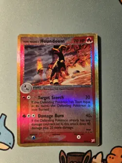 [MP] Team Magma's Houndoom - 34/95 - Pokemon Ex Team Magma vs. Aqua Reverse Rare - Image 1