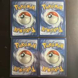 Pokemon TCG Sam's Club 151 4 Mini Tin Promos NM Sleeved cosmos SET - Image 3