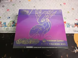 Pokemon - Scarlet And Violet Pokemon Center Elite Trainer Box MIRAIDON Sealed - Image 1