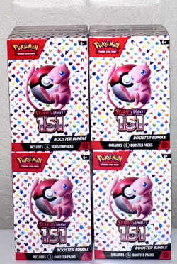 Pokemon TCG Scarlet & Violet 151 Booster Bundle Lot of 4 Sealed - Image 5