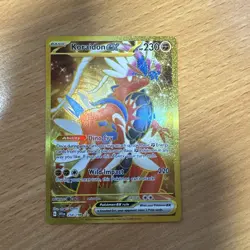 Pokemon TCG Koraidon ex 254/198 Golden Hyper Rare - Scarlet & Violet Base NM/M - Image 1