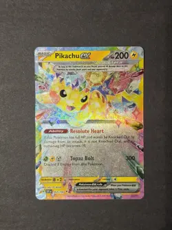 Pokemon Pikachu Ex 057/191 Double Rare Surging Sparks - Image 1