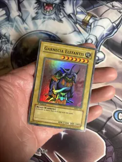 (YVH) Yugioh Garnecia Elefantis MRD-125 Super Rare 1st Ed LP - Image 3