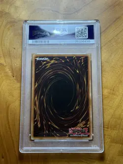 2023 Yu-Gi-Oh! Dark Magician Quarter Century Secret Rare LC01 #EN005 PSA 9 Mint - Image 2