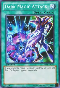 Dark Magic Attack - YSYR-EN032 - Common - 1st Edition - Lightly Played - Image 1