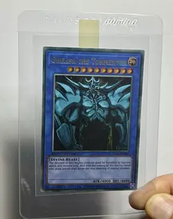 Obelisk The Tormentor LC01-EN001 (LP) Ultra Rare Limited Edition YuGiOh - Image 3
