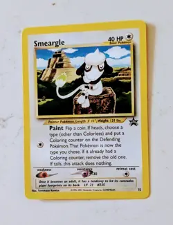Pokemon Card Smeargle # 32 - Black Star Promo - Image 1