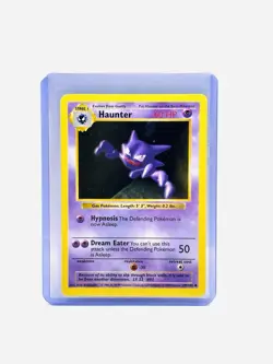 Haunter 29/102 Shadowless Base Set Pokemon Card WOTC LP - Image 1