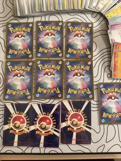 Pokemon Card Japanese SV Lot with 90 Bulk Cards + 10 Cards Vintage, Ex, Holo #6 - Image 4