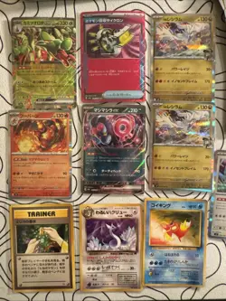 Pokemon Card Japanese SV Lot with 90 Bulk Cards + 10 Cards Vintage, Ex, Holo #8 - Image 2