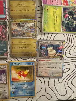 Pokemon Card Japanese SV Lot with 90 Bulk Cards + 10 Cards Vintage, Ex, Holo #8 - Image 3