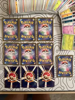 Pokemon Card Japanese SV Lot with 90 Bulk Cards + 10 Cards Vintage, Ex, Holo #8 - Image 4