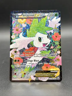 Pokemon Shaymin EX RC21/RC25 Legendary Treasures Holo Card Radiant Collection - Image 1