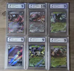 RKT Grading Pokemon English Graded Cards Bundle X6 Ultra Rare Mint - Image 1