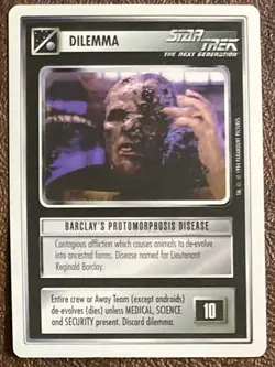 Star Trek CCG Rare Single Trading Cards - CHOICE - Decipher - Image 5