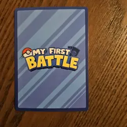 Pokemon Card Lightning Energy My First Battle Deck Pikachu Stamped Promo NM - Image 2