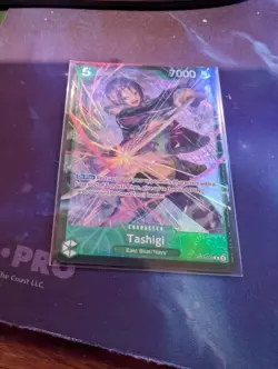 Tashigi (Treasure Cup 2025) OP12-031 One Piece Promotion Cards Foil Sealed - Image 1