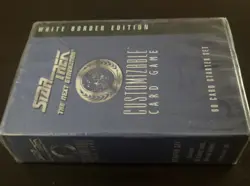 Decipher Star Trek: The Next Generation Card Game Starter Pack White Border H1 45748101503 - Image 5