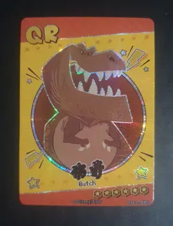 Card Fun Disney 100 BUTCH QR DISC01-QR07 THE GOOD DINOSAUR Holo Full Art - Image 1