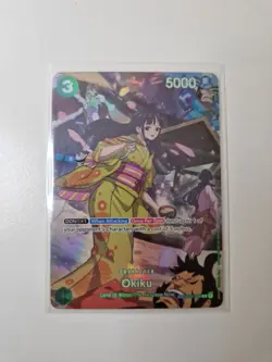 Okiku OP01-035 SP 500 Years Into the Future One Piece Card M/NM - Image 1