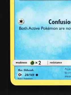 Psyduck 28/149 LP Sun & Moon English Pokemon Card TCG - Image 2