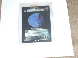 Star Trek Espionage Mission Foil Ccg Card - Image 1