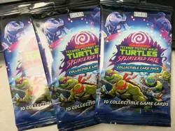 Teenage Mutant Ninja Turtles TMNT Splintered Fate Booster Pack (10 Cards) - Image 1
