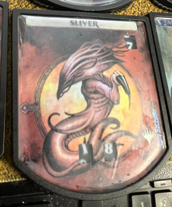 MTG Lot of 9 Relic Tokens - Sliver, Drake, Merfolk, Germ, Insect, Food, Jace - Image 2