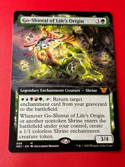 1x BORDERLESS GO-SHINTAI OF LIFE'S ORIGIN - Kamigawa - MTG - Magic the Gathering - Image 1