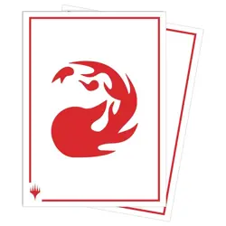 Ultra Pro APEX 105 MTG Standard Card Sleeves Mana 8 Mountain Red - Image 1