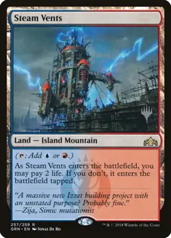 Steam Vents (Promo Pack) [Guilds of Ravnica Promos] - Image 1