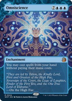 Omniscience [Wilds of Eldraine: Enchanting Tales] - Image 1
