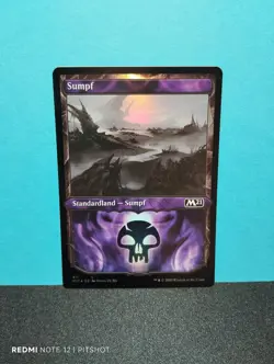 FOIL Sumpf / Swamp - MTG Magic - Image 1