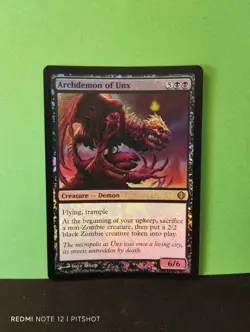 FOIL Archdemon of Unx / Erzdamon von Unx - MTG Magic - Image 1