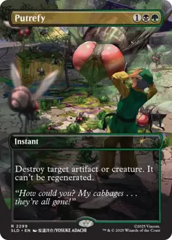 MTG Secret Lair FOIL Avatar: The Last Airbender My Cabbages! - Image 4
