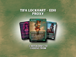 Tifa Lockhart - Custom Magic: The Gathering Card - Image 1