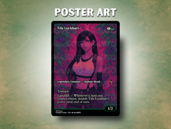 Tifa Lockhart - Custom Magic: The Gathering Card - Image 3