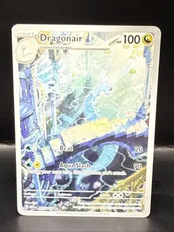 Pokemon 151 - Dragonair Scarlet and Violet 151 181/165 Illustration Rare Holo - Image 2