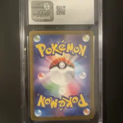 CGC 10 GEM MINT JAPANESE POKEMON 2025 VICTINI 097/086 BLACK SV11B - Image 2