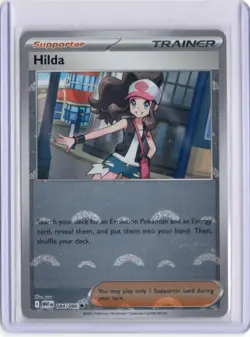 Pokemon TCG White Flare Hilda 084/086 Pokeball Reverse Holo - Image 1