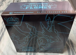 Phantasmal Flames Pokemon Center Exclusive Elite Trainer Box ETB Sealed - Image 1