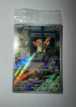 Pokemon TCG Charmander SVP044 Promo Illustration Rare SEALED - Image 1