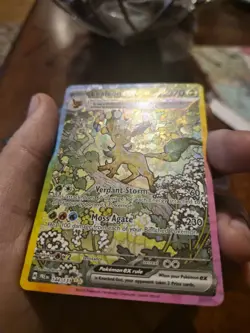Pokemon TCG Leafeon EX Sir 144/131 PSA 10 Worthy Prismatic Evolutions English - Image 2