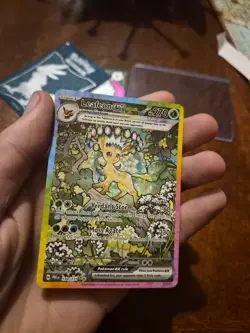 Pokemon TCG Leafeon EX Sir 144/131 PSA 10 Worthy Prismatic Evolutions English - Image 3
