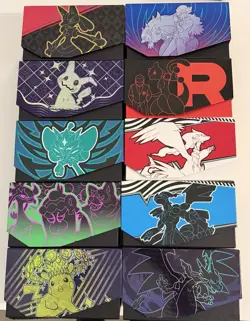 10x Empty Assorted Pokemon Elite Trainer Boxes ETB Crown Zenith Paldean Fates - Image 2
