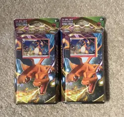 Pokemon TCG Sword & Shield Vivid Voltage CHARIZARD Theme Deck • NEW - Image 1