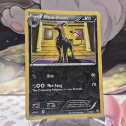 Pokemon: Houndoom #75/124 Dragons Exalted Reverse Holo - MP - Image 1