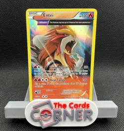 Entei Full Holo 15/98 Pokemon XY Ancient Origins MP - Image 1